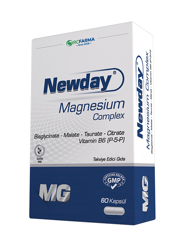 Newday Magnezyum Complex 60 Kapsül