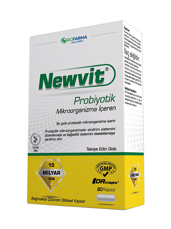 Newvit Probiyotik 30 DRCaps Kapsül