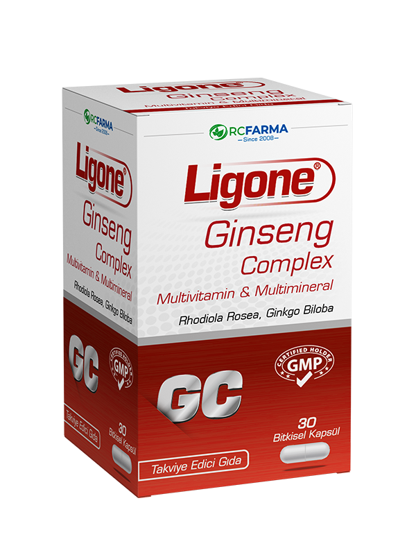 Ligone Ginseng Complex 30 Bitkisel Kapsül