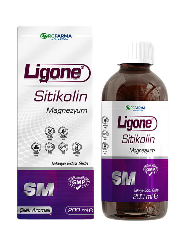 Ligone Sitikolin, Magnezyum 200 ml