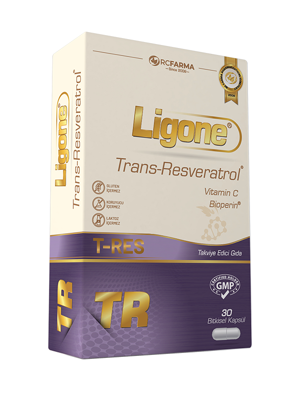 Ligone Trans-Resveratrol 30 Bitkisel Kapsül