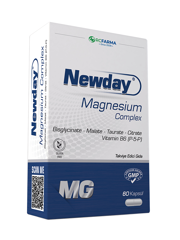 Newday Magnezyum Complex 60 Kapsül