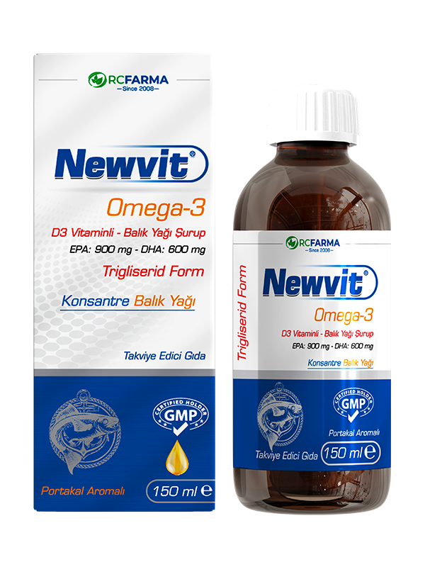 Newvit Omega 3 Şurup 150 ml
