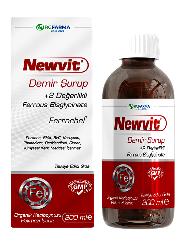 Newvit Demir Şurup 200 ml
