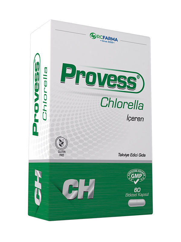Provess Chlorella 60 Bitkisel Kapsül